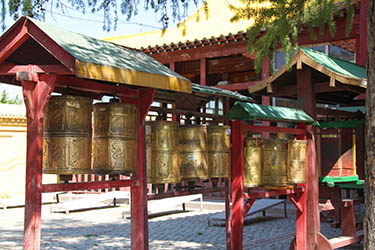 Monastère de Gandan à Oulan Bator - Mongolie